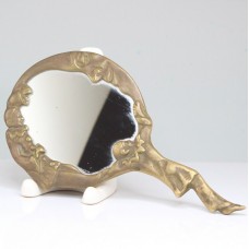 oglinda art nouveau Pierrot "Au clair de la lune" cca 1910. Franta